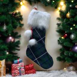 Douglas Tartan Christmas Stocking - thumbnail 1