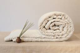 Wool Comforter, All Seasons, Queen Size - 90x90