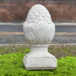Concrete Acorn Sculpture Stone Autumn Figurine Outdoor Decor Handmade Ornament Acorn Lover Gift Yard Art Garden & Home Statue - thumbnail 2