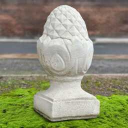 Concrete Acorn Sculpture Stone Autumn Figurine Outdoor Decor Handmade Ornament Acorn Lover Gift Yard Art Garden & Home Statue - thumbnail 1