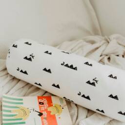Mountain & Rabbits Bolster Pillow/Cover Decorative Cushion - thumbnail 3