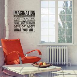George Bernard Shaw Quote Vinyl Wall Decal - Inspirational Office Decor - thumbnail 3