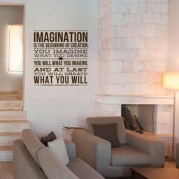 George Bernard Shaw Quote Vinyl Wall Decal - Inspirational Office Decor - thumbnail 2