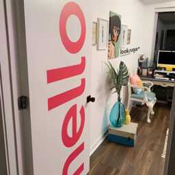 Hello Wall Decal - Removable Sticker Quote Door Welcome Sign Lswd-0157 - thumbnail 2