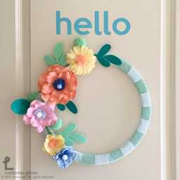 Hello Wall Decal - Removable Sticker Quote Door Welcome Sign Lswd-0157 - thumbnail 3