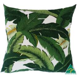 Outdoor Cushion Covers, Cover Only, Tropical Cushions, Palm Leaf Scatter Cushions, Any Size Pillow Cover, Lounge Cushions - thumbnail 3