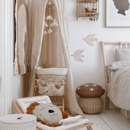 Birds Fabric Wall Stickers - Removable & Reusable - thumbnail 2