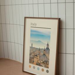 Rome Italy Travel Poster Vintage Landmark Art Print - thumbnail 3