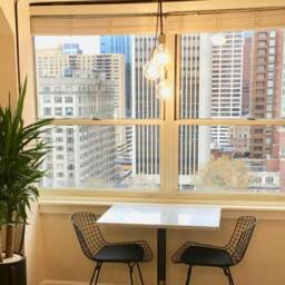Plug in Dimming Chandelier -Choose 3, 5, 7 Pendant Lights - Dimmer Switch Hanging Lamps Swag Light Hook Custom Colors - thumbnail 3