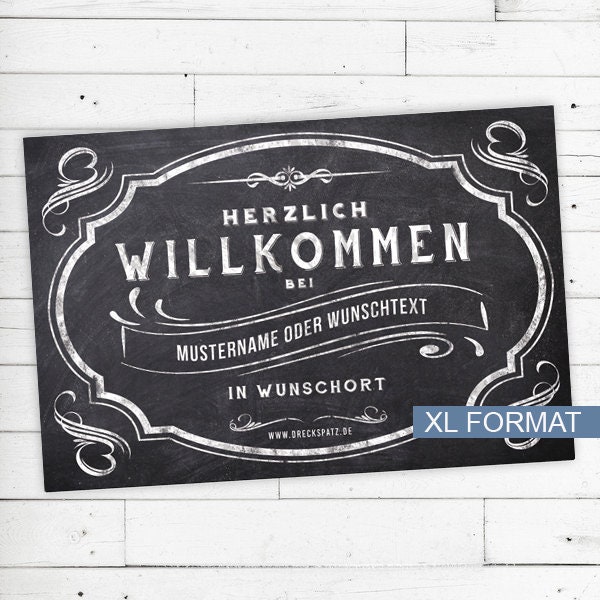 "xl Doormat ""Vintage" - image 1