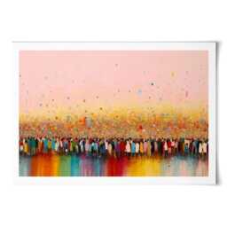 Happy Humans Art Print - thumbnail 1