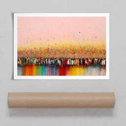 Happy Humans Art Print - thumbnail 4