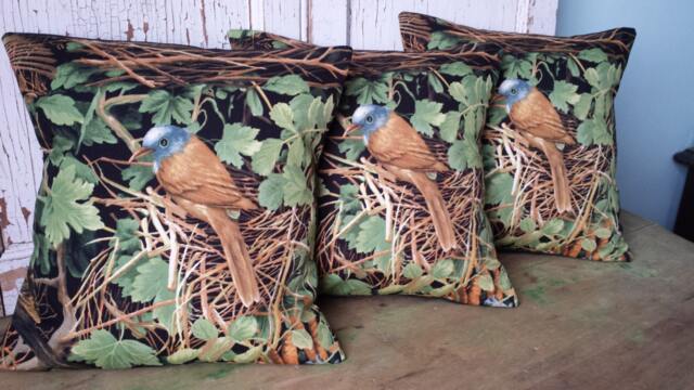 Bird Nest Pillow, Handmade, Woodland D??cor - image 1