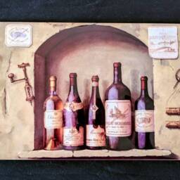 "Wine Bar Ceramic Wall Art Tile, 8"" By 12" - thumbnail 2