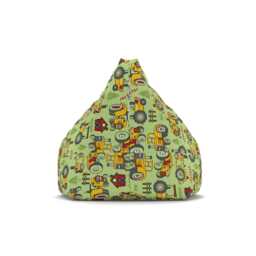 Tractor Farm Bean Bag Kids Bean Bag Chair Cover Gifts For Kids Him Her - thumbnail 2