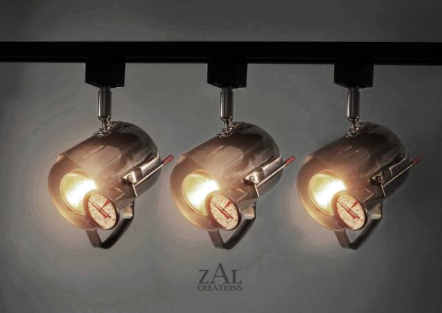 Coffee Track Lighting. Cafe. Stainless Steel Frothing Pitcher. Lights & Track - image 1