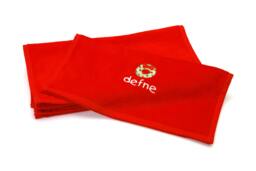 Personalized Kids Towel Embroidered Christmas Design, Velour Gift