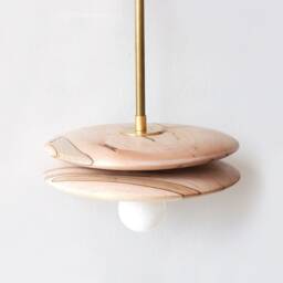 Ambrosia Maple & Brass Eclectic Wall Fixture Light Spalted Kitchen Sconce Lamp Vanity Foyer Lighting - thumbnail 4