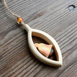 Tears With Bell Wooden Wall Window Decoration Ornament - thumbnail 2
