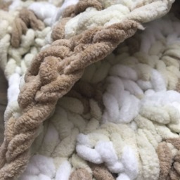 Newborn Photo Prop Blanket, Crochet Chunky Baby Photography - thumbnail 2