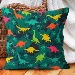 Dinosaur Pattern Children's Pillow Case/Dinosaur Reading Cushions/Cute Dinosaur Book Models/Children's Room Decor - thumbnail 2