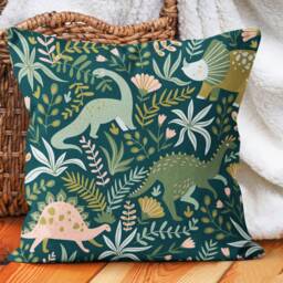 Dinosaur Pattern Children's Pillow Case/Dinosaur Reading Cushions/Cute Dinosaur Book Models/Children's Room Decor - thumbnail 3