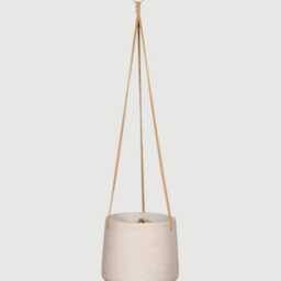 Patt Hanging Plant Pot, Grey Washed, Multiple Sizes - thumbnail 2