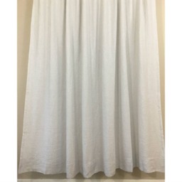 Stone Grey Ticking Stripe Shower Curtain - Mildew-Free, 72x72, 72x85, 72x94, Or Custom Size, Extra Long Wide - thumbnail 3