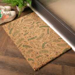 Colour Winter Foliage Doormat - Home Decor Indoor 60 X 40cm - thumbnail 2