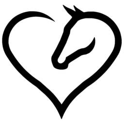 Horse Heart Wall Art Acrylic Or Metal Stable Sign - thumbnail 3
