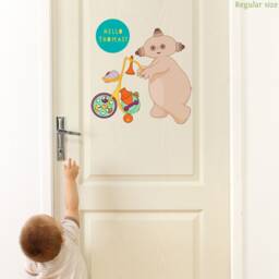 Personalised Makka Pakka in The Night Garden Wall Sticker - thumbnail 3