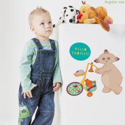 Personalised Makka Pakka in The Night Garden Wall Sticker - thumbnail 2