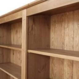 Solid Pine Adjustable Display Shelving, 7Ft X 5Ft Library Bookcase - thumbnail 2