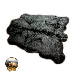 Faux Fur Cowhide Accent Rug - Soft & Attractive 6 Great Colors Sizes Shaggy Shag Designer Rugs Accents Usa - thumbnail 1