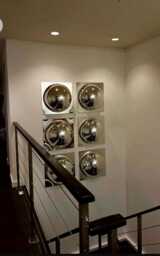 Three - 3 60's Chrome Dome Bubble Mirrors - Set Of Three - thumbnail 1