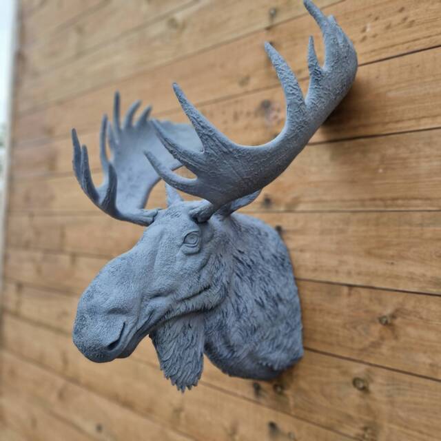 Moose Wall Art - Animal Mount- 3D Printed Multiple Colours Available - image 1