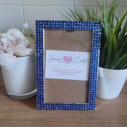 Colourful Rhinestone Photo Frame 4 X 6 Inches - thumbnail 4