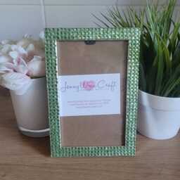 Colourful Rhinestone Photo Frame 4 X 6 Inches - thumbnail 3