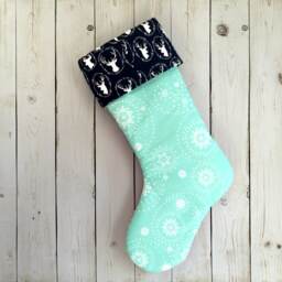 Christmas Stocking // Modern Decor Holiday - thumbnail 2