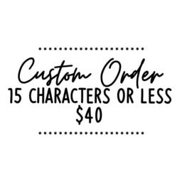 Custom Doormat - Personalized Orders 15 Characters Or Less - thumbnail 1