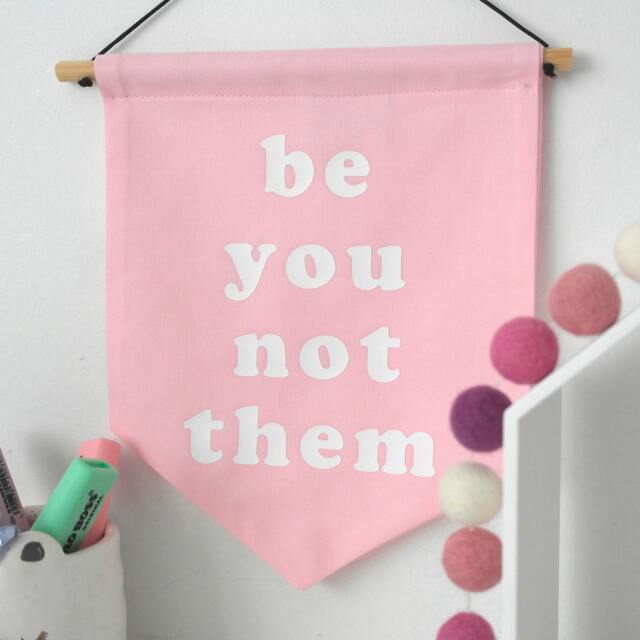 Kids Room Wall Decor - Art Children's Sign Feel Good Quote - image 1
