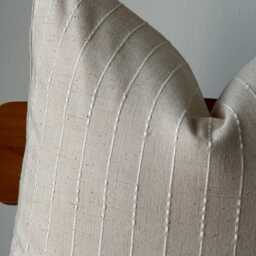 Neutral Natural Color & Fiber Pillow Cover - thumbnail 3