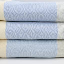 "Baby Blue Blanket, 79""x95" - thumbnail 2