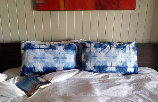 Set Of 2 Itajime Shibori Pillowcases - image 1