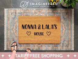 Nana & Papa's Custom Rug - Family Name Doormat - thumbnail 1