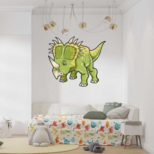 Dinosaur Wall Decal Large Dino Sticker, Dinosaurs Lover Kids Playroom Decor - image 1
