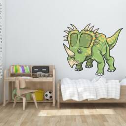 Dinosaur Wall Decal Large Dino Sticker, Dinosaurs Lover Kids Playroom Decor - thumbnail 2