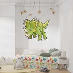 Dinosaur Wall Decal Large Dino Sticker, Dinosaurs Lover Kids Playroom Decor - thumbnail 1