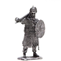 Tin 54mm Chief Of The Vikings 132 Scale Metal Sculpture - thumbnail 2