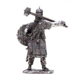 Tin 54mm Chief Of The Vikings 132 Scale Metal Sculpture - thumbnail 3